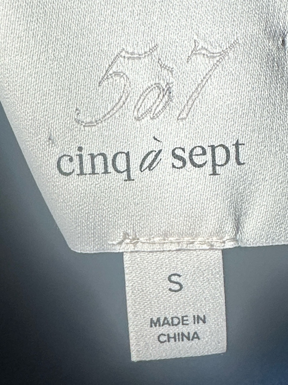 Cinq à Sept Marta Cami Navy Blue Size Small - Picture 6 of 7